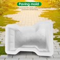 thumbnail image 2 of Moule de Pavage de Jardin DIY Créateur de Sentier Ciment Brique Béton Pierre Moule de Route, 2 of 7