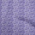 thumbnail image 1 of oneOone Popeline de Coton Tissu Violet Bleuté Jacobée Robe Florale Tissu Tissu Imprimé par la Cour 42 Pouces de Large, 1 of 4