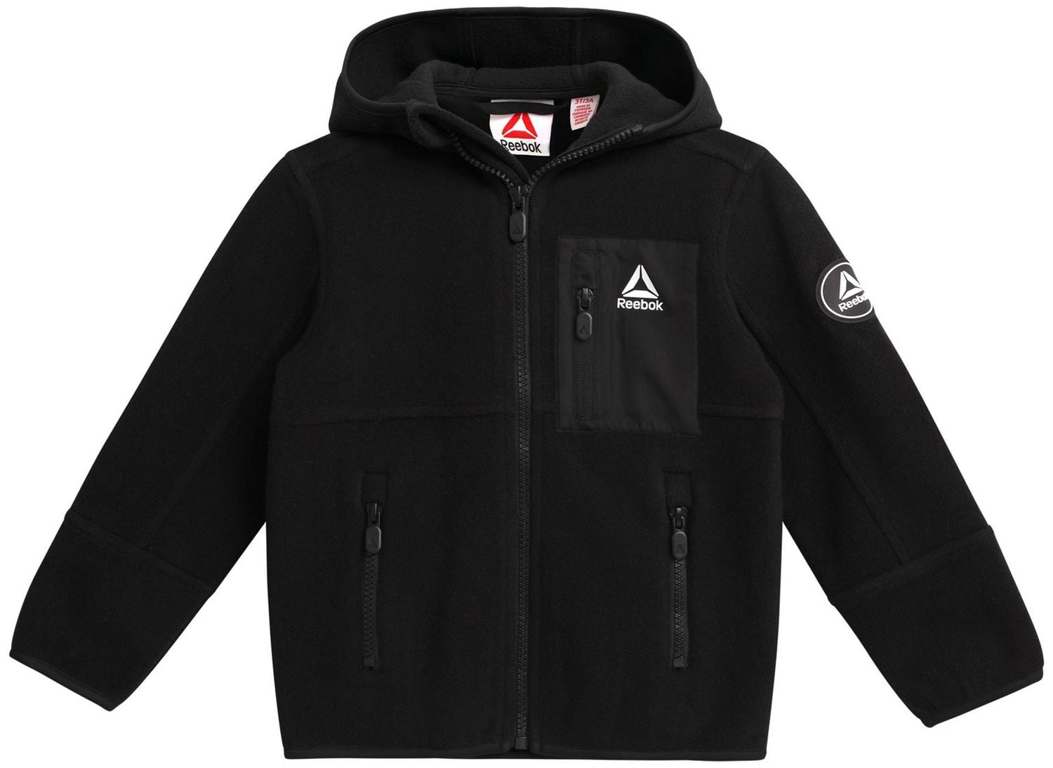 Veste légère en molleton Reebok avec poche poitrine zippée