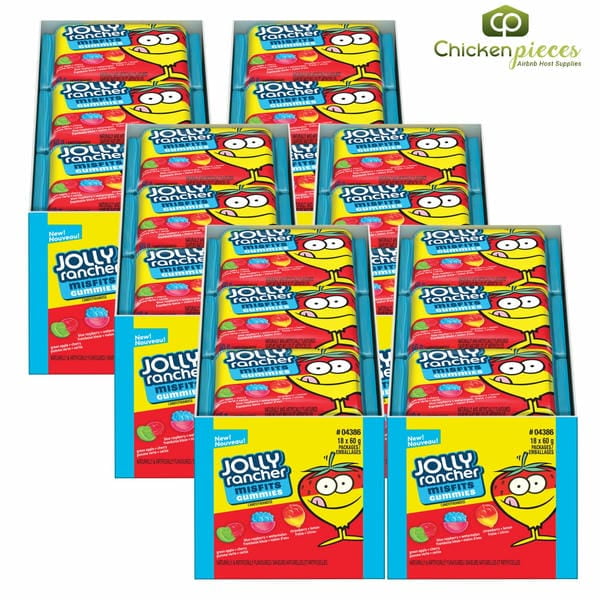 JOLLY RANCHER Misfits Gummies Candy 1.08kg/2.38Lbs