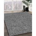thumbnail image 3 of Ahgly Company Machine Washable Indoor Rectangle Transitional Gunmetal Gray Area Rugs, 4' x 6', 3 of 7