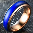 thumbnail image 2 of ORUYROP 4mm Stainless Steel Temperature Sensative Color Changing Wedding Band Mood Ring, 2 of 2