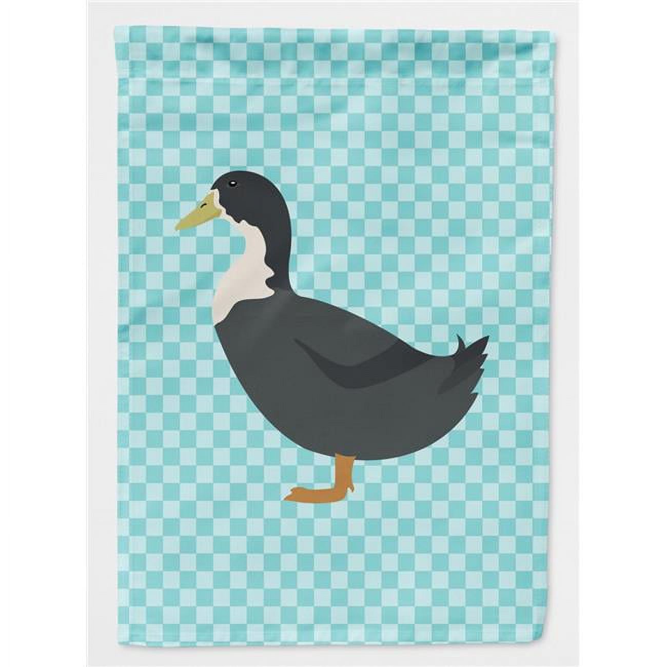 Bleu Canard Suédois Bleu Check Drapeau Jardin Taille BB8036GF