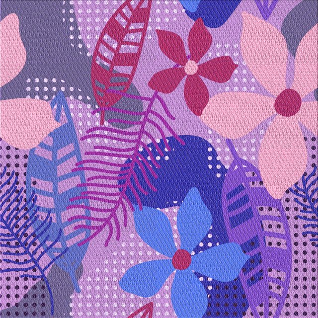 Ahgly Tapis d'Intérieur Lavable en Machine Carré Transitionnel Violet Orchidée Foncé, 8 Pieds Carré