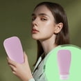 thumbnail image 1 of 90ml Cosmetics Sample Empty Bottle Shampoo And Shower Gel Extrusion Travel Plastic Bottle Set Portable Wash Flip-top For Easy Squeezing, 1 of 8