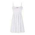 thumbnail image 4 of EQWLJWE Robes d'Été pour Femmes 2023 Robe Unie avec Soutien-Gorge Épaules Dénudées Robe Plissée Taille Haute Grande Robe de Bal en Solde pour Femmes, 4 of 6