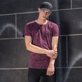 thumbnail image 2 of Build Your Brand T-Shirt Délavé à l'Acide pour Hommes, 2 of 2