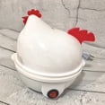 thumbnail image 1 of EQWLJWE Egg Cookers,Electric Egg Cookers,Electric Egg Boiler,Chicken Shape Egg Cooker,Multifunction Chicken Shape Rapid Egg Boiler,7 Egg Capacity Automatic Shut Off Mini Breakfast Machine, 1 of 8