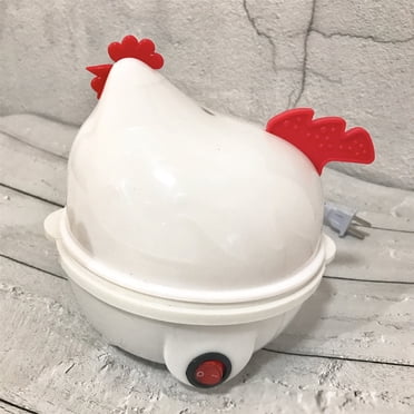 Egg Cookers,Electric Egg Cookers,Electric Egg Boiler,Chicken Shape Egg Cooker,Multifunction Chicken Shape Rapid Egg Boiler,7 Egg Capacity Automatic Shut Off Mini Breakfast Machine