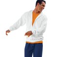 thumbnail image 1 of Hanes Ultimate Coton Molletonné pour Adulte à Fermeture Éclair Intégrale, L, Blanc, 1 of 1