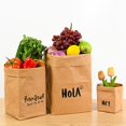 thumbnail image 3 of WHEANG Paper Kitchen Fridge Storage Bag Washable Leather Paper Tear Multi Purpose Use 1PC, 3 of 3