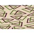 thumbnail image 1 of Ahgly Company Tapis d'Intérieur Lavables à la Machine, Rectangle Transitionnel, Surface Dorée à la Vanille, 7' x 9', 1 of 7