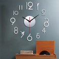 thumbnail image 4 of 3D Frameless Wall Clock, Silent Diy Wall Clock Number Wall Stickers Home Decor, 4 of 7