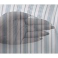 thumbnail image 3 of oneOone Viscose Chiffon Fabric Multicolor Stripe Decor Fabric Printed BTY 42 Inch Wide, 3 of 3