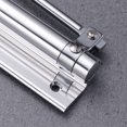 thumbnail image 2 of FRCOLOR Door Closer 1Pc 35KG Automatic Door Closer Home Use Concealed Door Spring Hinge Buffer Free Punching Automatic Door Closer Device (Bright Silver),7.28"X2.17"X0.79", 2 of 4