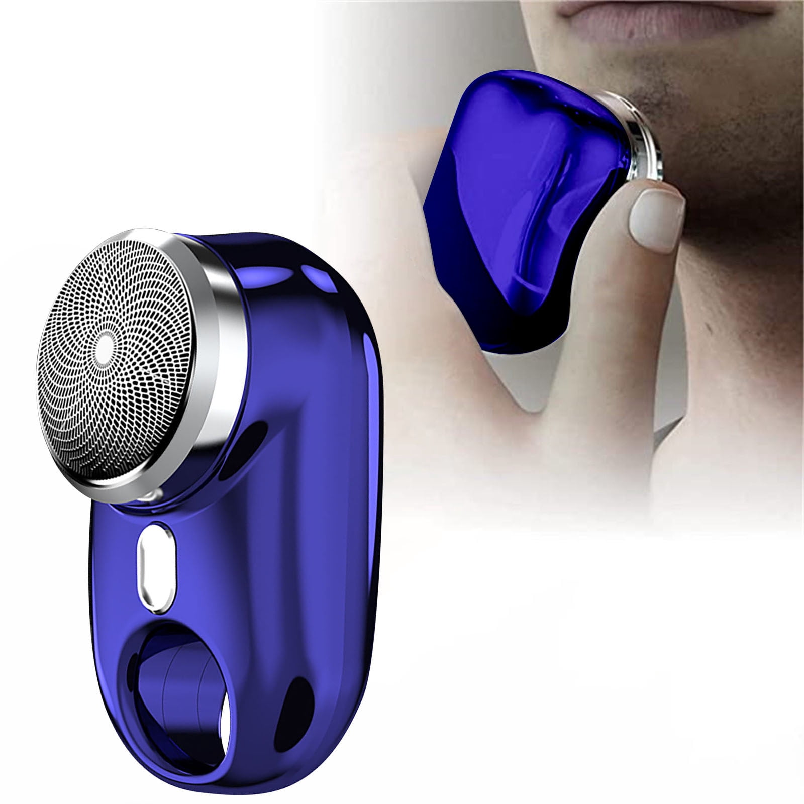Electric Razor for Men,Mini Shaver Portable Electric Shaver 2024 Upgrade Travel Electric Shaver Pocket Electric Shaver Rechargeable Mini Shaver Men Shave BeardMen Father's Day Gift