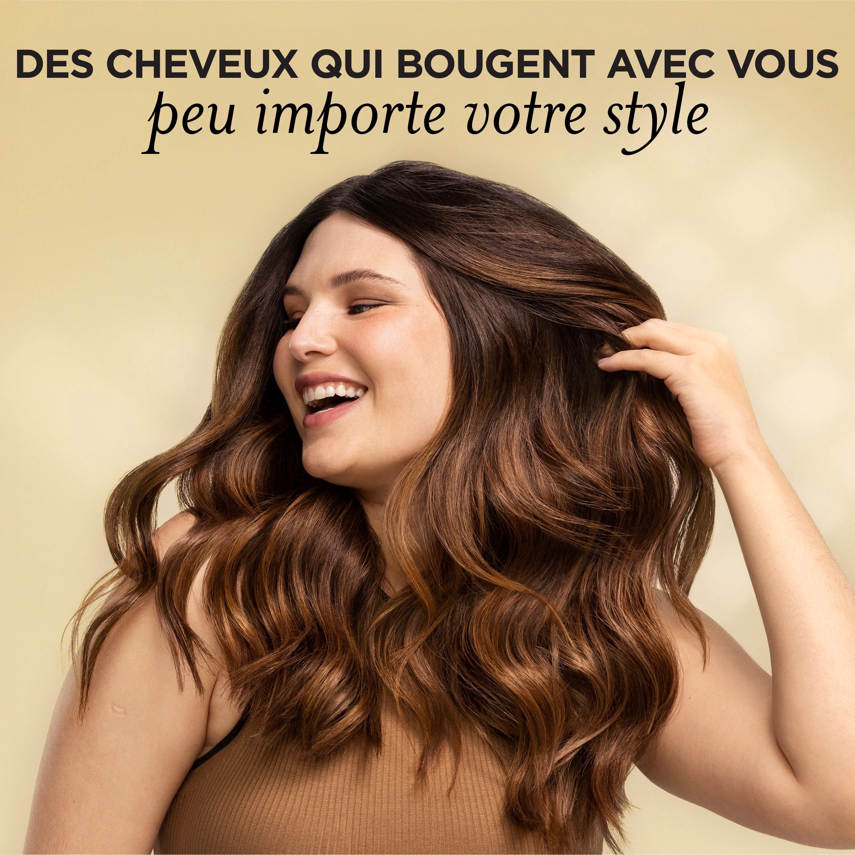 Mousse amplifiante Pantene Pro-V Volume pour donner une ampleur maximale aux cheveux fins et plats