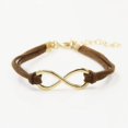 thumbnail image 1 of facefd Bracelet en Cuir Symbole Infini Tendance pour Femmes Bracelet Multicouche, 1 of 1