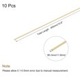 thumbnail image 2 of Unique Bargains 0.3mm x 400mm,Brass Round Wire,Assorted Half Hard Wire for Jewelry Making,10Pack, 2 of 5
