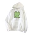 thumbnail image 1 of Heliisoer Grande Taille des Femmes de la Mode Mignon Animal Imprimé Hoodie Manches Longues Blouses Tops, 1 of 3