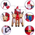 thumbnail image 4 of 5FT Christmas Inflatables Outdoor Decorations  Inflatable Snowman Blow Up Yard Decorations with Rotating LED Lights for Indoor Outdoor Christmas Holiday Yard Garden Lawn Decor, 4 of 5