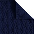 thumbnail image 2 of Parure de lit Springmaid bleu marine, couleurs unies, facile d'entretien., 2 of 3