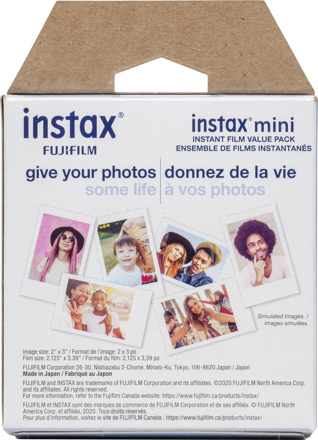 Fujifilm Instax Mini Lot de 5 pellicules instantanées