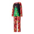thumbnail image 3 of Pyjamas de Noël Assortis pour la Famille Ensemble Haut et Pantalon de Fête Pyjama, 3 of 7