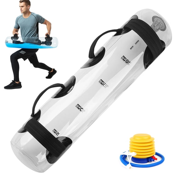 moobody 25kg /55lb Water Aqua Bag Weight Training Bag for Fitness Workout Muscle Building