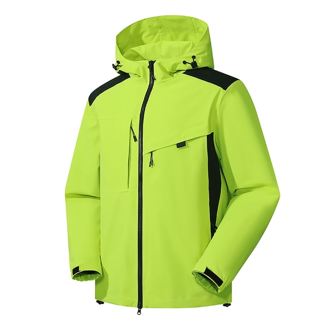 Dvkptbk Vestes à Capuche Veste pour Femme Manteau Chaud Imperméables Coupe-Vent Veste de Pluie à Capuche Coupe-Vent Extérieur Imperméable à Capuche Veste en Liquidation