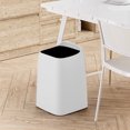 thumbnail image 3 of Bathroom Trash Can, Kitchen Trash Cans with Lids ,Small Garbage Can for Bedroom,Wastebaskets for Bedroom,Double Layer Trash Can,Household Bathroom Living Room,Foot-operated Trash Storage Bin, 3 of 6