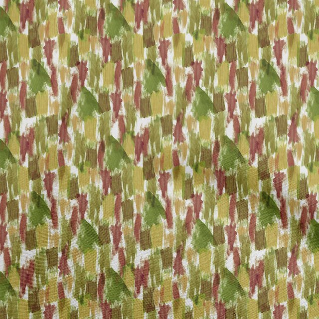 oneOone Georgette Viscose Pear Green Fabric Abstract Watercolor Texture Sewing Craft Projects Fabric Prints By Yard 42 Inch Wide