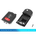 thumbnail image 4 of Unique Bargains 3 Button Car Remote Key Fob Case Shell Cover with Uncut Key for Mazda, 4 of 6