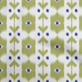 thumbnail image 1 of oneOone Velvet Light Green Fabric Ikat Craft Projects Decor Fabric Printed By The Yard 58 Inch Wide, 1 of 4
