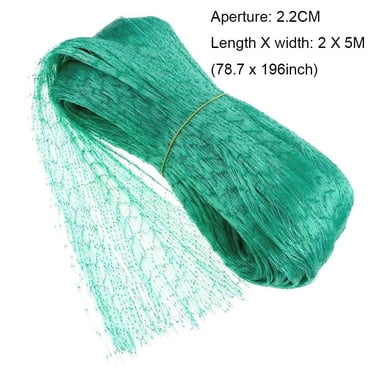 Fridja Filet pour Oiseaux Robuste Filet de Jardin Protège-Plantes et Arbres Fruitiers Filet de Protection