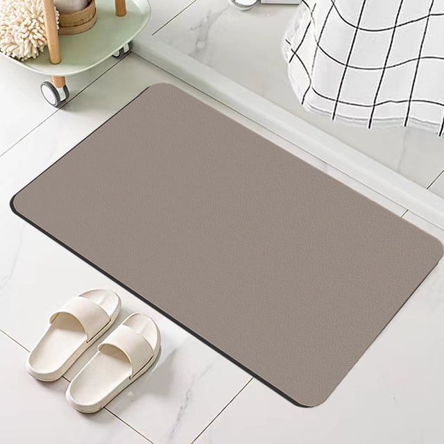 LSLJS Bath Rug- Super Absorbent Quick Dry- Rubber Backing Non Slip -Washable Bathroom Floor Mats- Shower Rug for In Front Of Bathtub-Shower Room -16x24-, Home Accessories