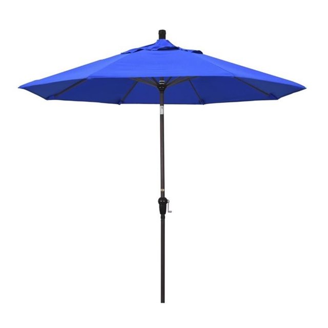California Umbrella Parasol de Patio de 9 Pieds en Bleu Pacifique