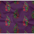 thumbnail image 4 of oneOone Coton Biologique Popeline Sergé Feuilles & Imprimé Floral Imprimé par Yard 42 Pouces de Large, 4 of 4