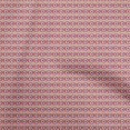 thumbnail image 1 of oneOone Velvet Red Fabric Asian Ikat Sewing Material Print Fabric By The Yard 58 Inch Wide, 1 of 4