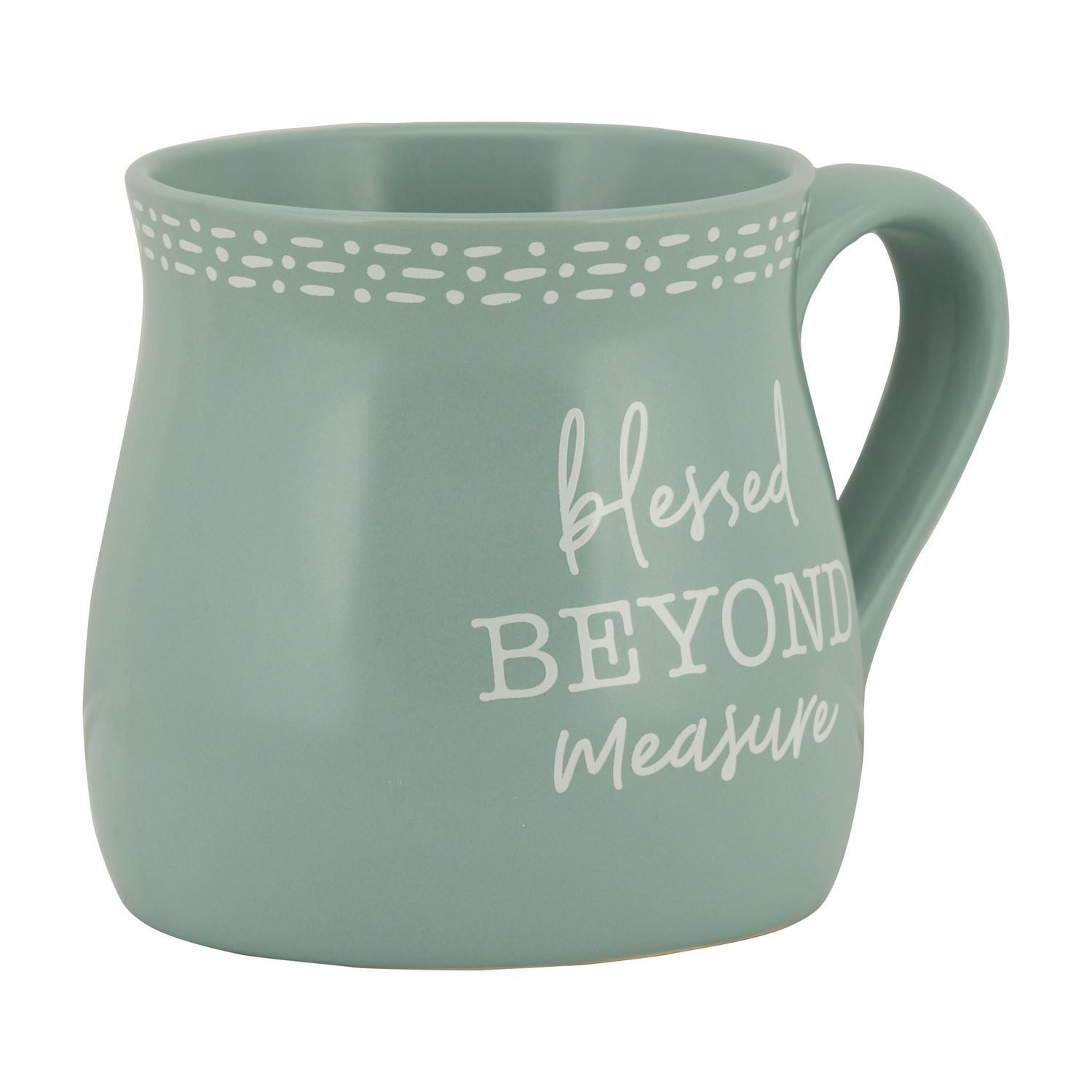 22 onces. Tasse bénie au-delà de la mesure