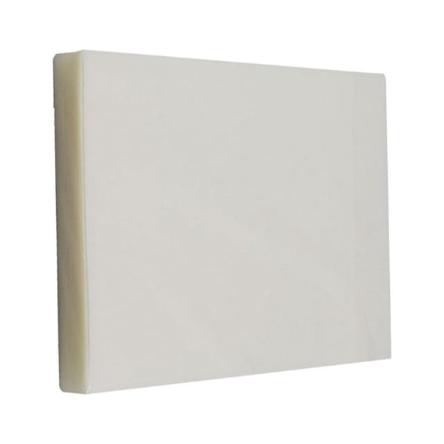 Minkissy 100 Pcs Clear Laminating Pouches Thermal Lamination Waterproof for Home Office Users