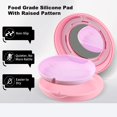 thumbnail image 4 of Étui de Retenue, Étui Mince pour Aligneur avec Trous d'Aération Ajustables et Miroir, Compatible avec Invisalign, Garde-Nuit et Protège-Dents, Étui de Retenue Haut de Gamme, avec Outil pour Enlever l'Aligneur, Mâcher et Brosser, 4 of 6