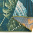 thumbnail image 2 of Erbanica Green Leaves Indoor Outdoor Rug, Unique Design, Easy to Clean, 2 of 5