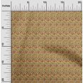 thumbnail image 2 of oneOone Georgette Viscose Yellow Fabric Paisley Sewing Craft Projects Fabric Prints By Yard 42 Inch Wide, 2 of 5