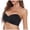 Black, variant on FcBaudy Bras for Women Everyday Bras Woman's Solid Color Detachable Sling Beautiful Back Ventilate Strapless Type F Cup Bra Women nylon bra
