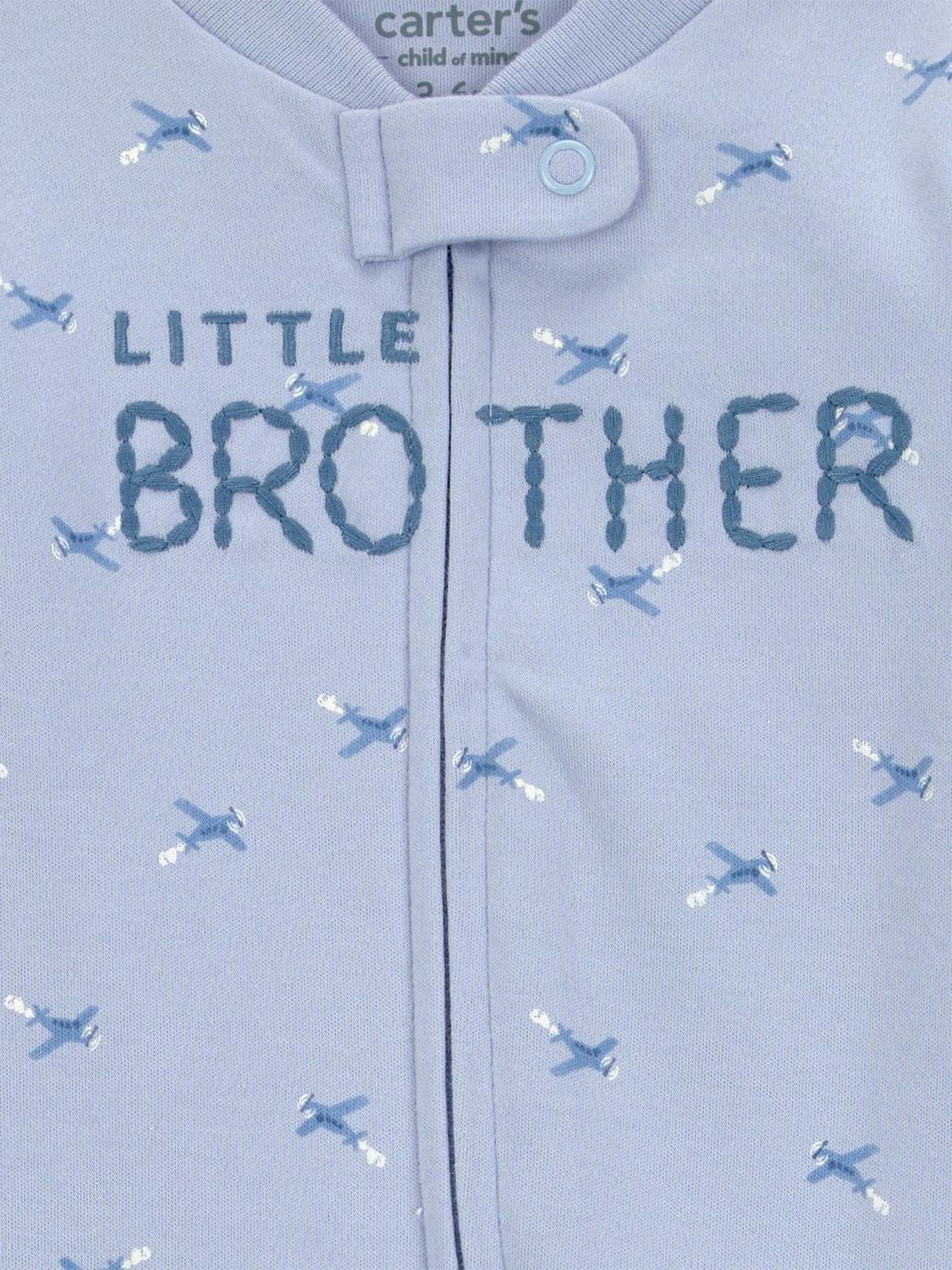 Carter's Child of Mine Baby Boys' 2-Way Zip Cotton Sleeper