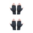 thumbnail image 4 of Redempat Black Compression Gloves Made With Nylon And Spandex Experience Relief And Flexibility black XL 2Set, 4 of 6