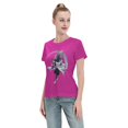 thumbnail image 4 of T-Shirt Basique à Manches Courtes pour Femmes Demon Slayer Ninja Papillon, 4 of 6