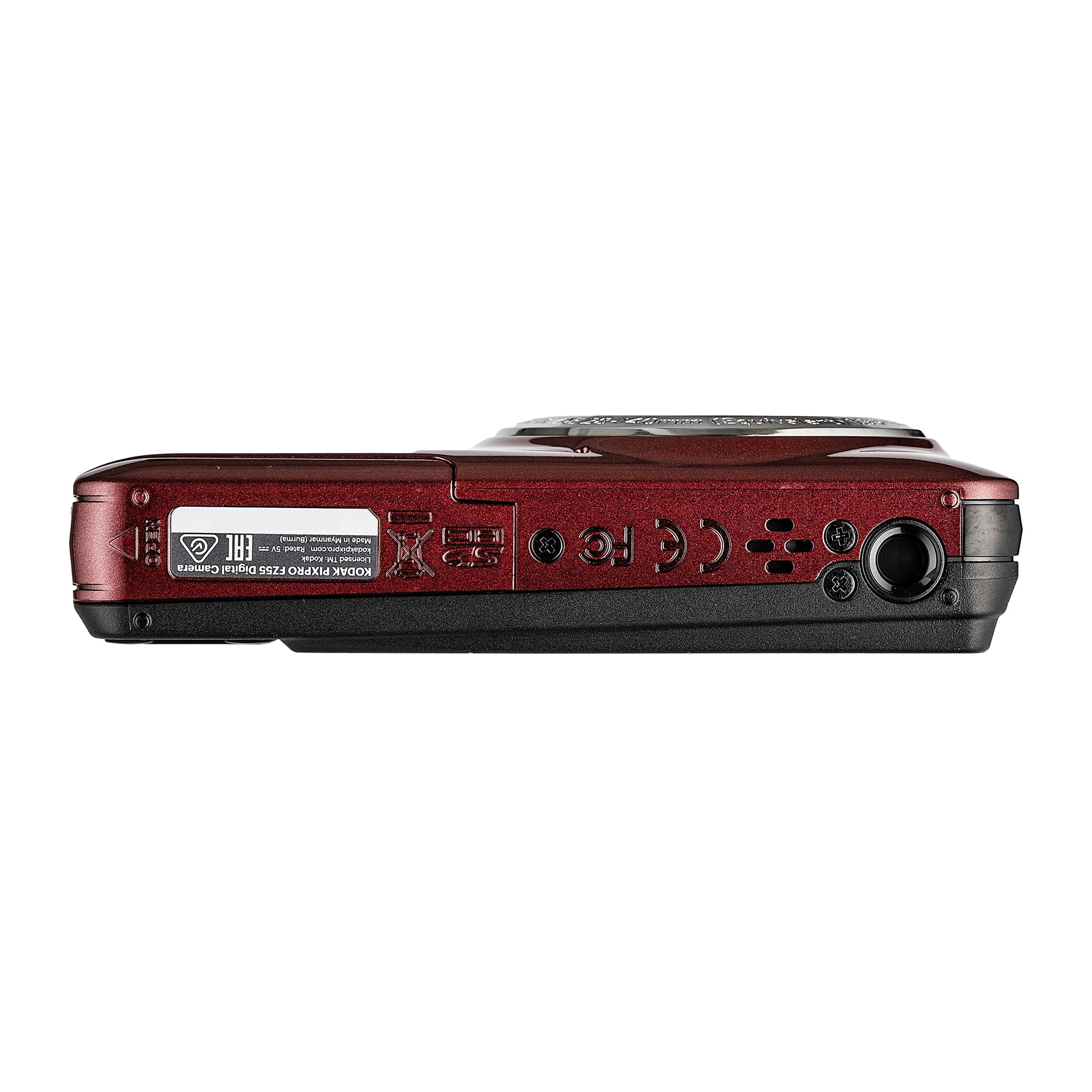 Kodak Pixpro FZ55 Digital Camera (Red) Bundle Including: 128 GB