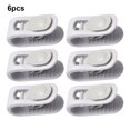 thumbnail image 4 of Clips de Drap Pinces Multifonctionnelles Antidérapantes pour Fixation de Matelas, Housse de Rideau, Accessoires de Fixation, Outils Violets 6 Pcs, 4 of 9